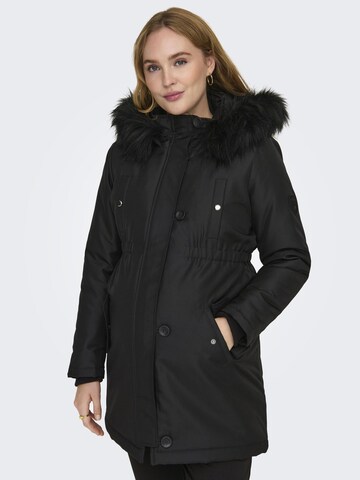 Only Maternity Winter parka in Black