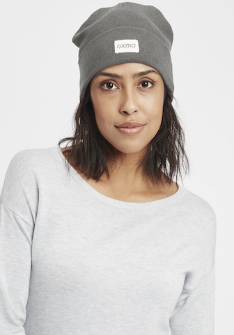 Oxmo Beanie 'Biene' in Grau: predná strana