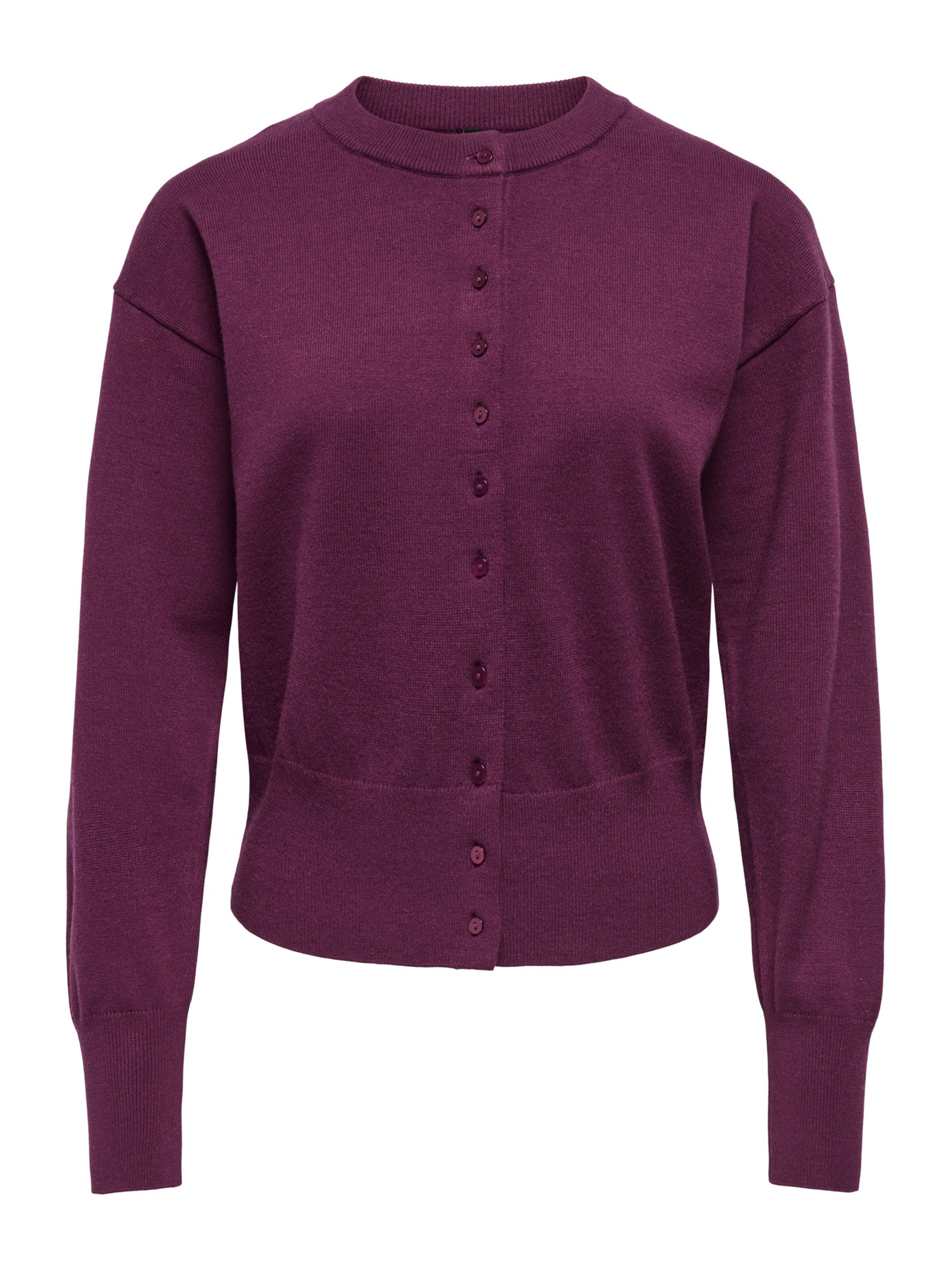 ONLY - Casaco de malha 'ONLMIO' em roxo: frente