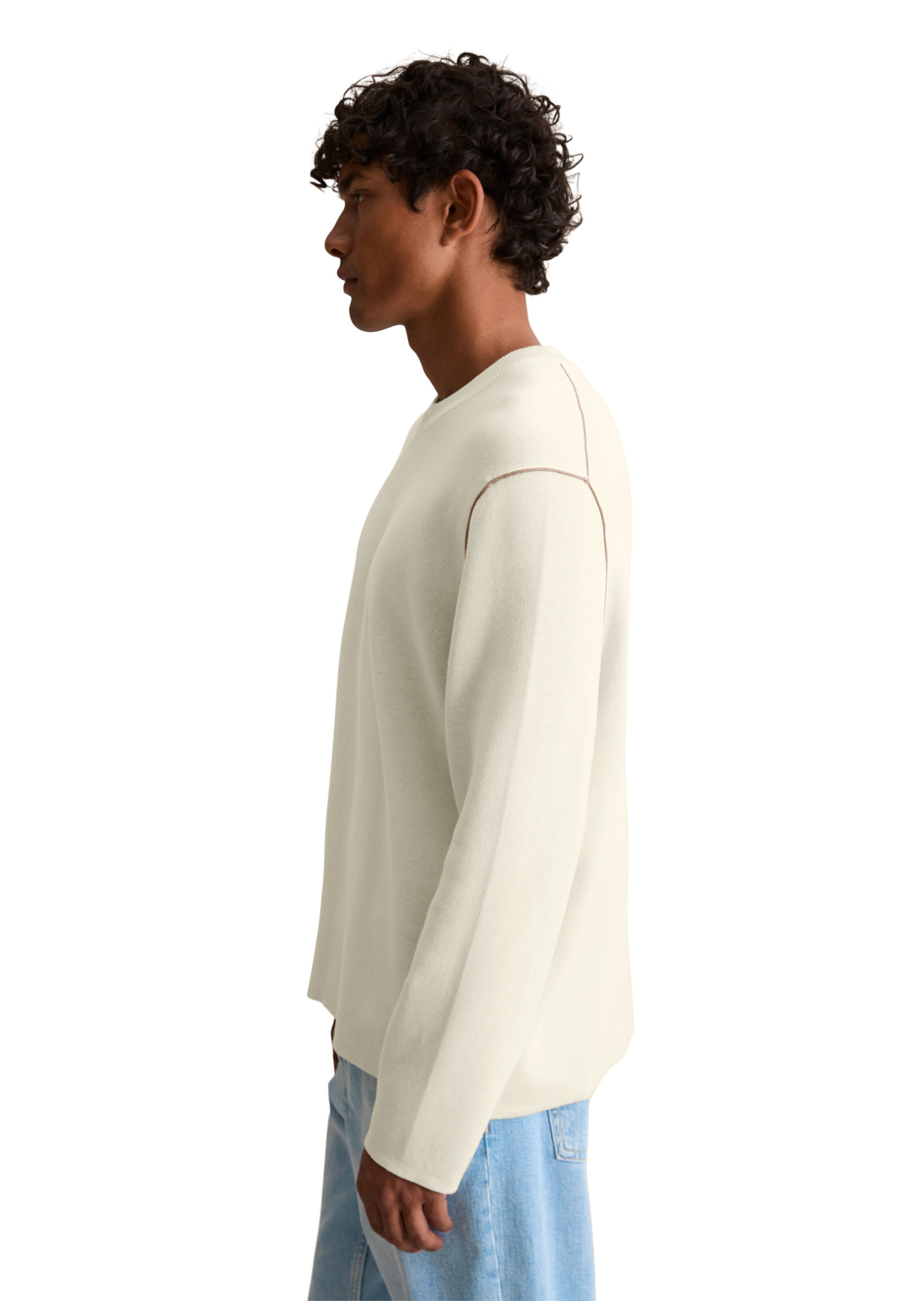 Pull-over Marc O'Polo DENIM en blanc