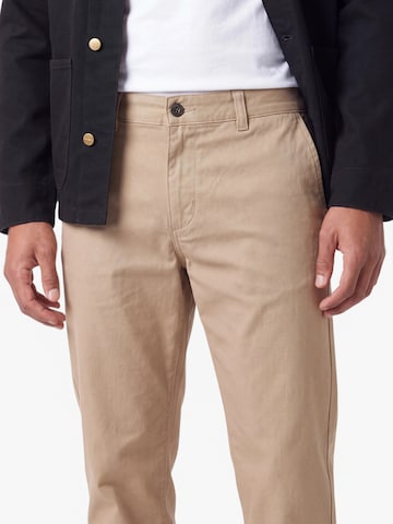 Largi Pantaloni eleganți 'JREBKENNI' de la JJ Rebel pe bej