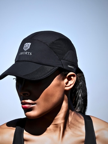 SWORTS Athletic Cap 'HeadUp' in Black