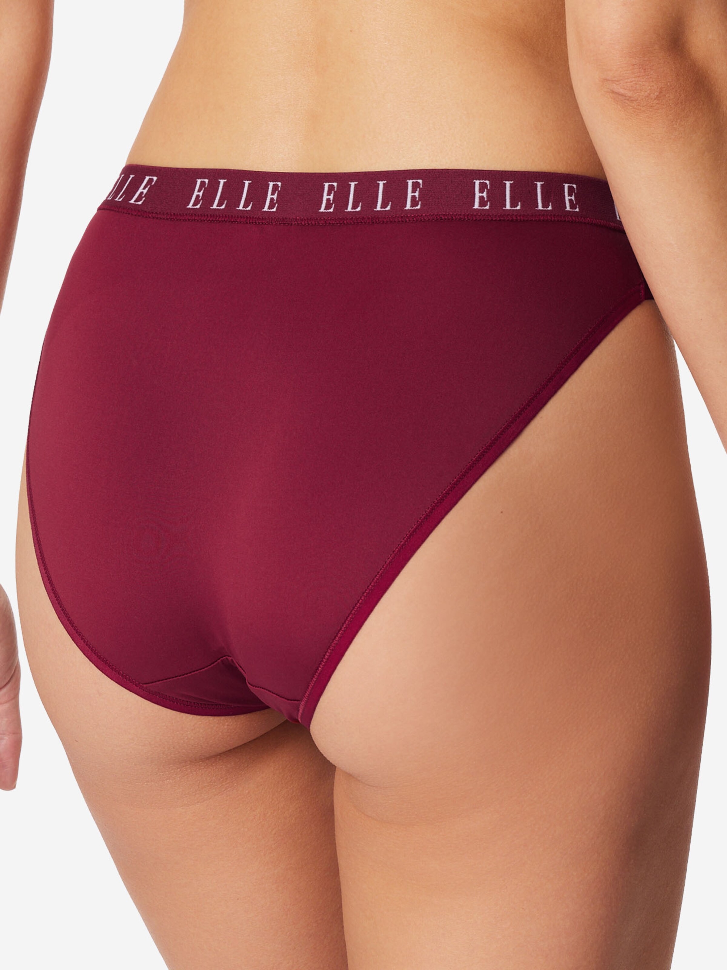 ELLE Slip ' Logo ' in Rood