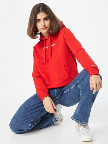 TOMMY HILFIGER - Sweatshirt 'SERIF' em vermelho