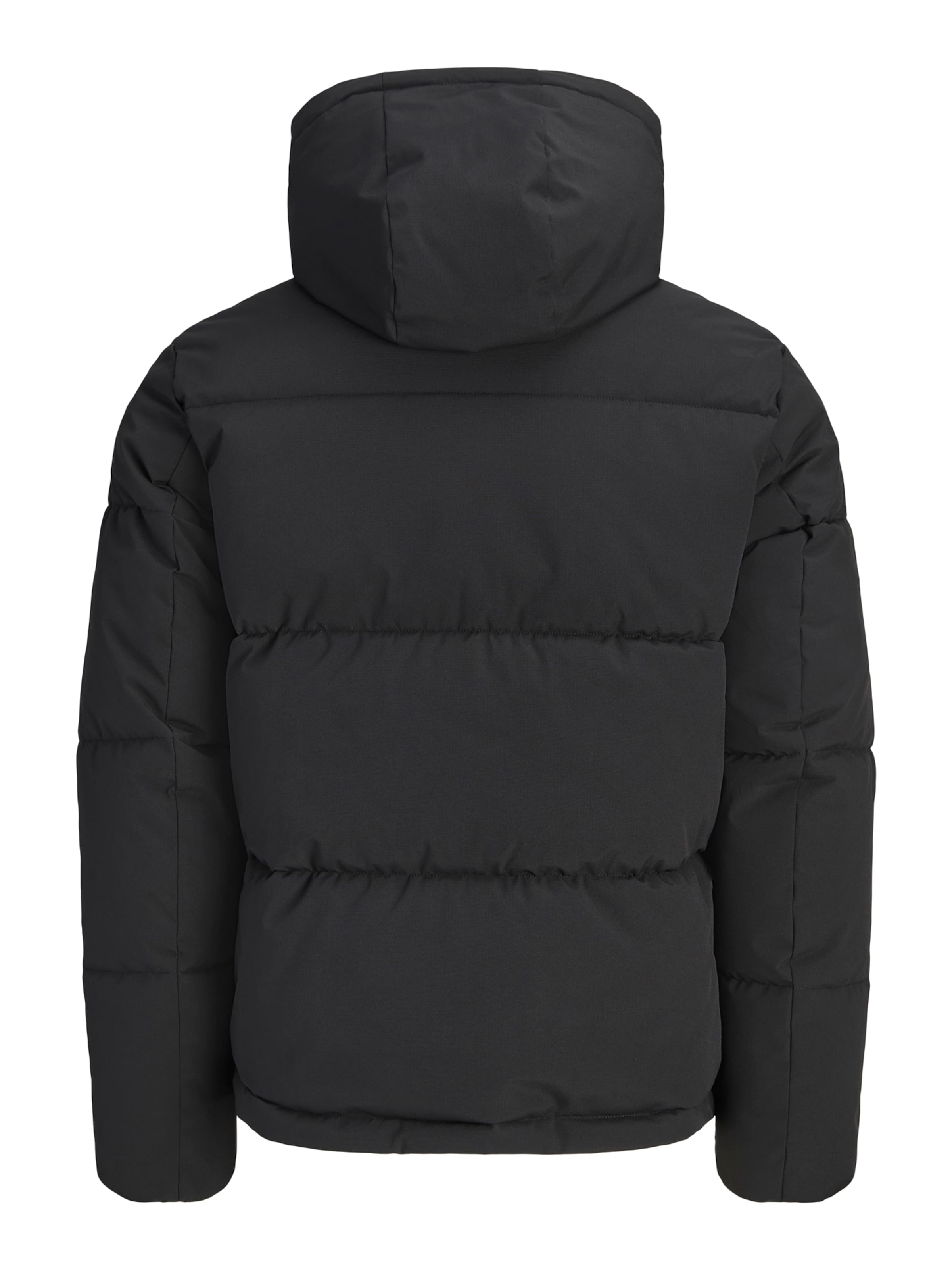 Jack & Jones Plus Kurtka zimowa 'JJGALAXY' w kolorze czarny