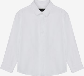 Gulliver Button Up Shirt in White: front
