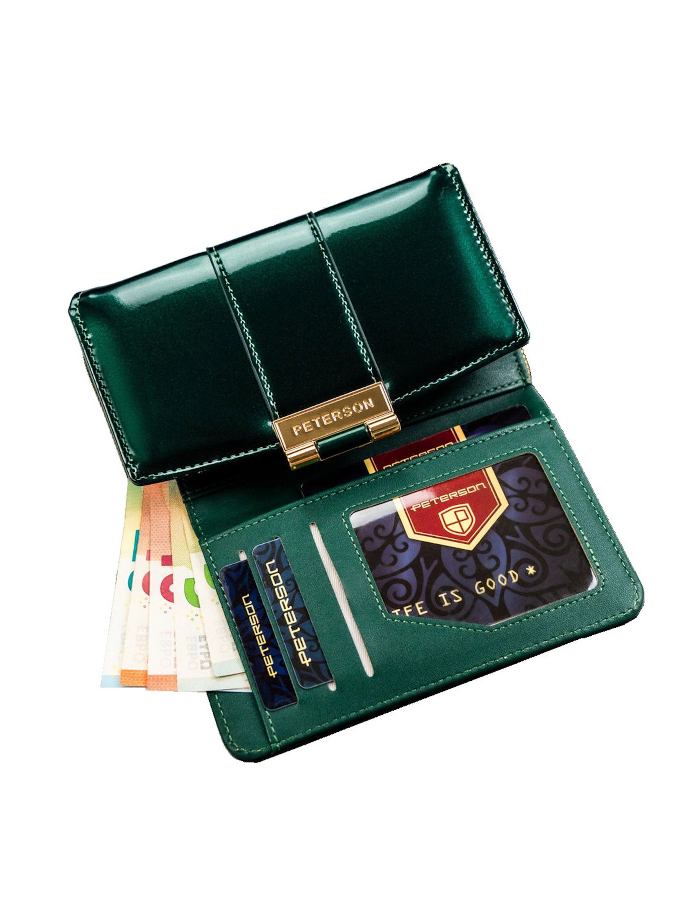 Tomshop24-7 Wallet 'Peterson RFID' in Green