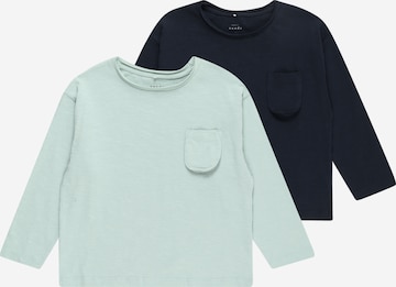 NAME IT - Camiseta 'Volt' en azul: frente