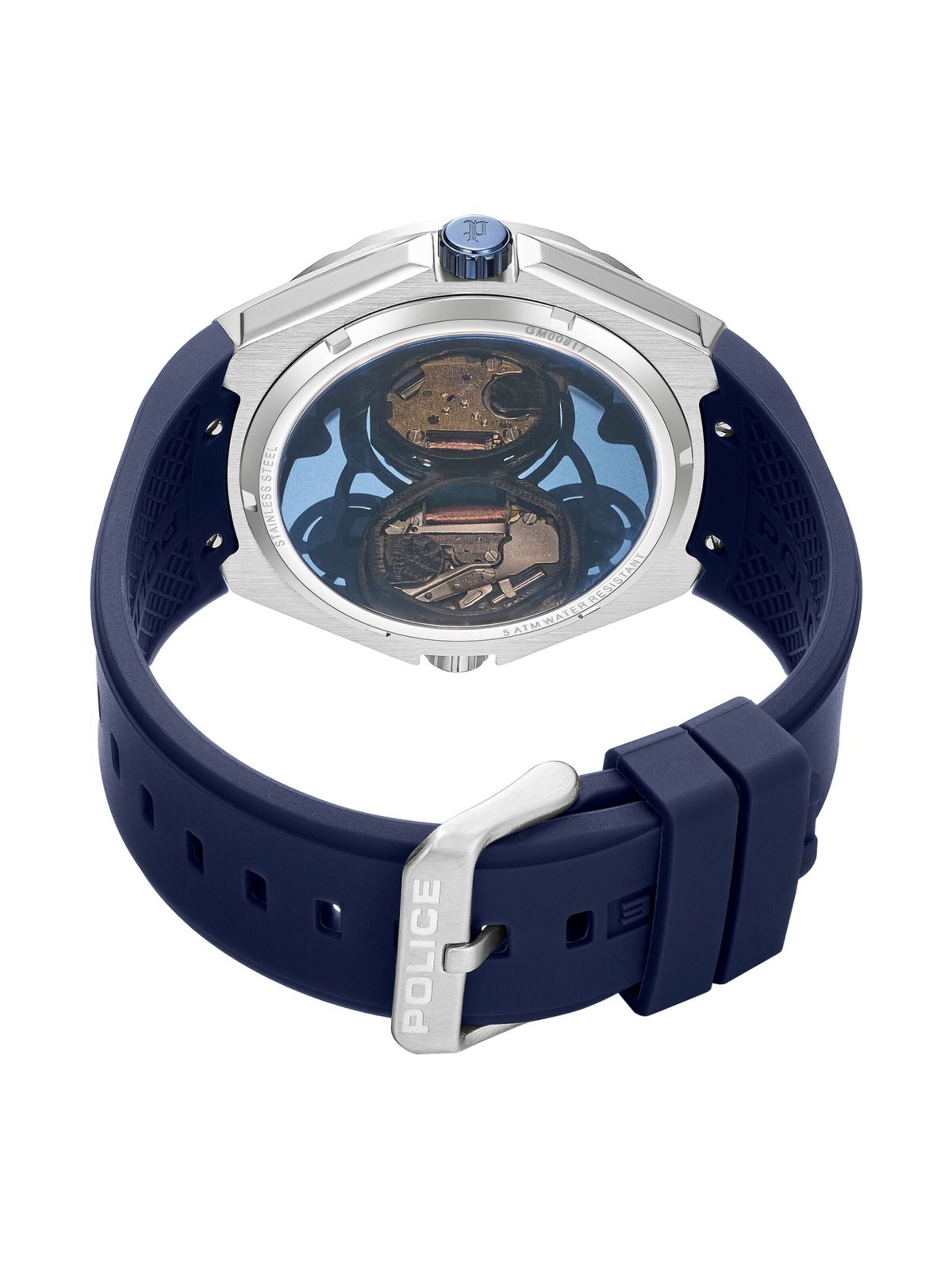 POLICE Analoog horloge in Blauw