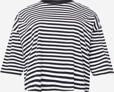 Noisy May Curve Shirt 'Nelly' in Black / White, Item view