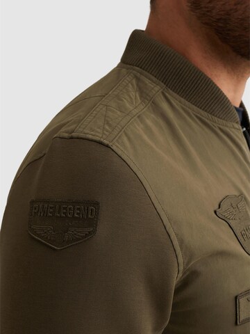 PME Legend Tussenjas 'Hybrid jacket with flight pocket' in Groen