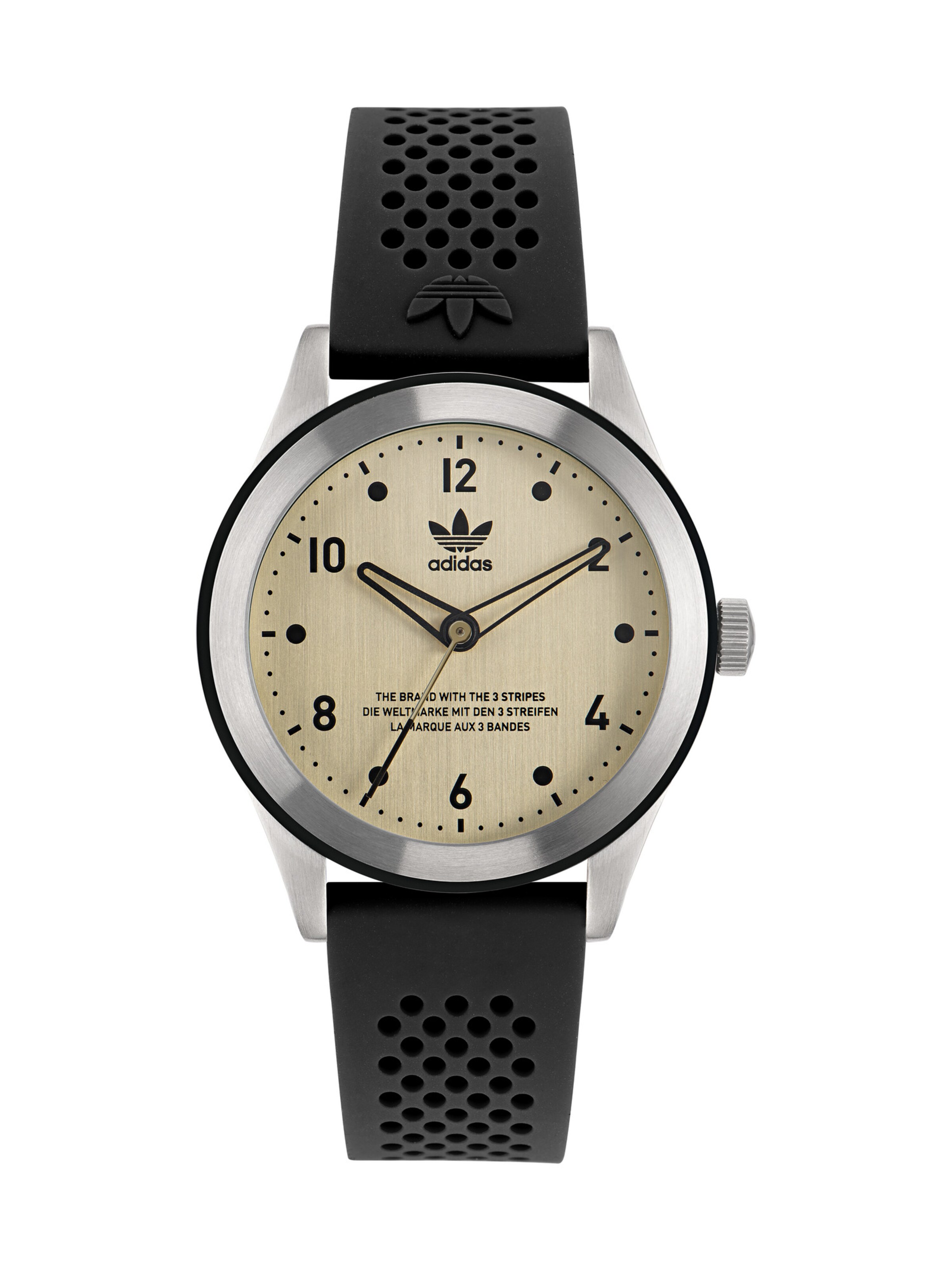 ADIDAS ORIGINALS Analoog horloge in Geel: voorkant