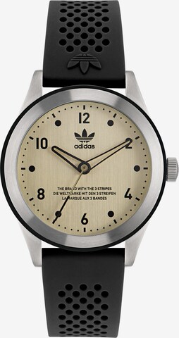 Montre à affichage analogique ADIDAS ORIGINALS en jaune : devant