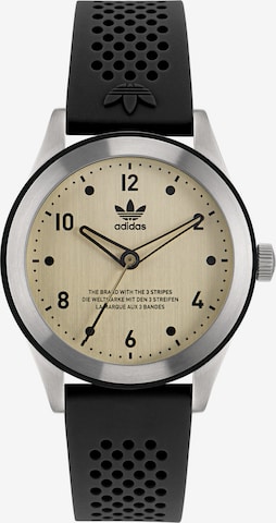 ADIDAS ORIGINALS Analog Watch in Yellow: front