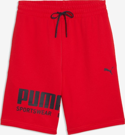 PUMA Pantalon de sport 'Graphic' en M en rouge, Vue avec produit