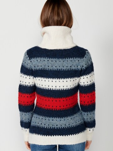 Pull-over KOROSHI en bleu