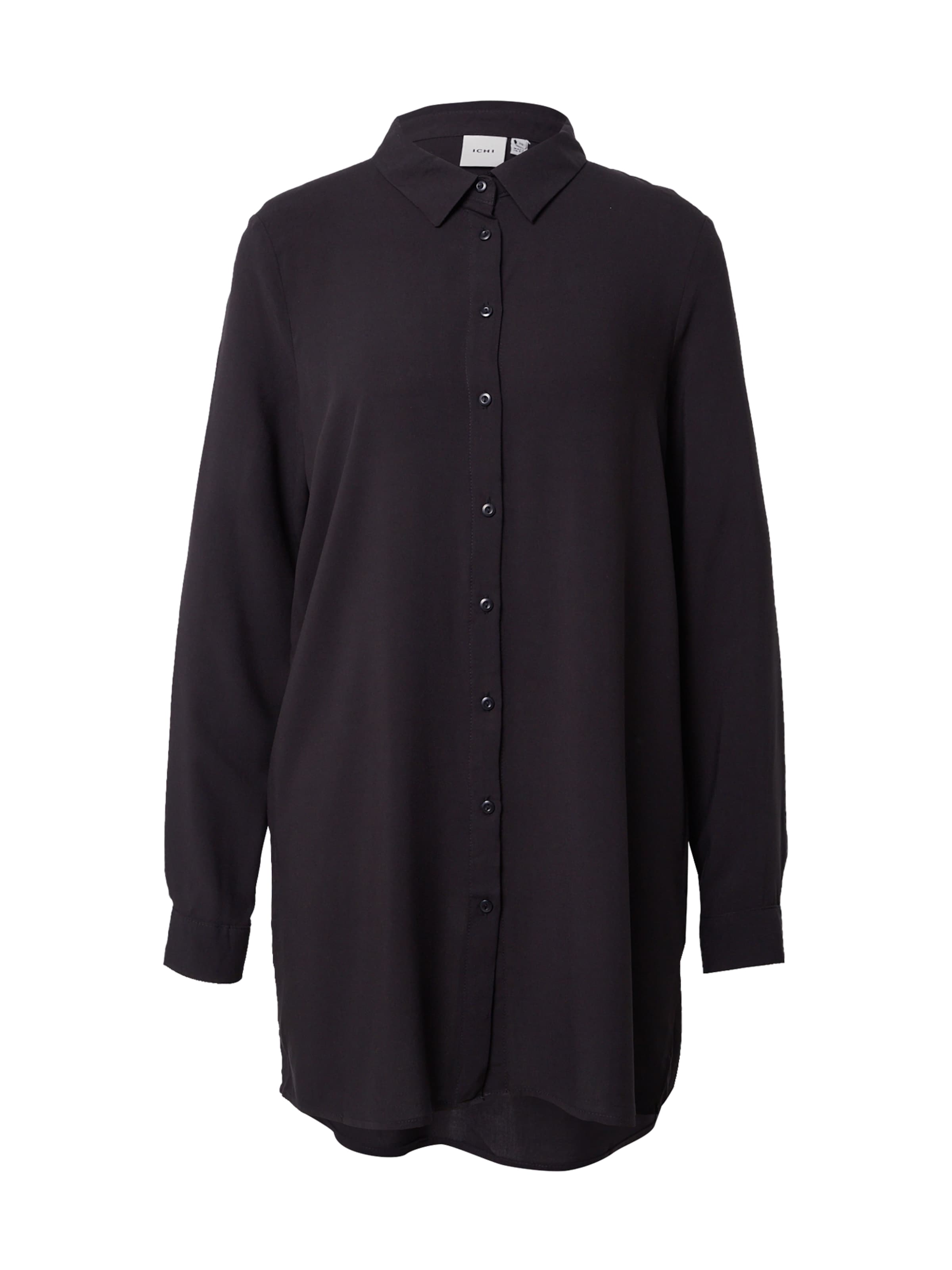 Chemisier 'IHMain' ICHI en noir : devant