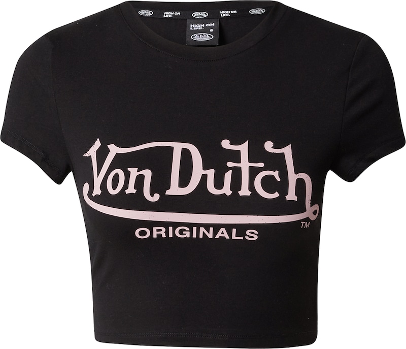 Von Dutch Originals T-Shirt 'ARTA' in Schwarz