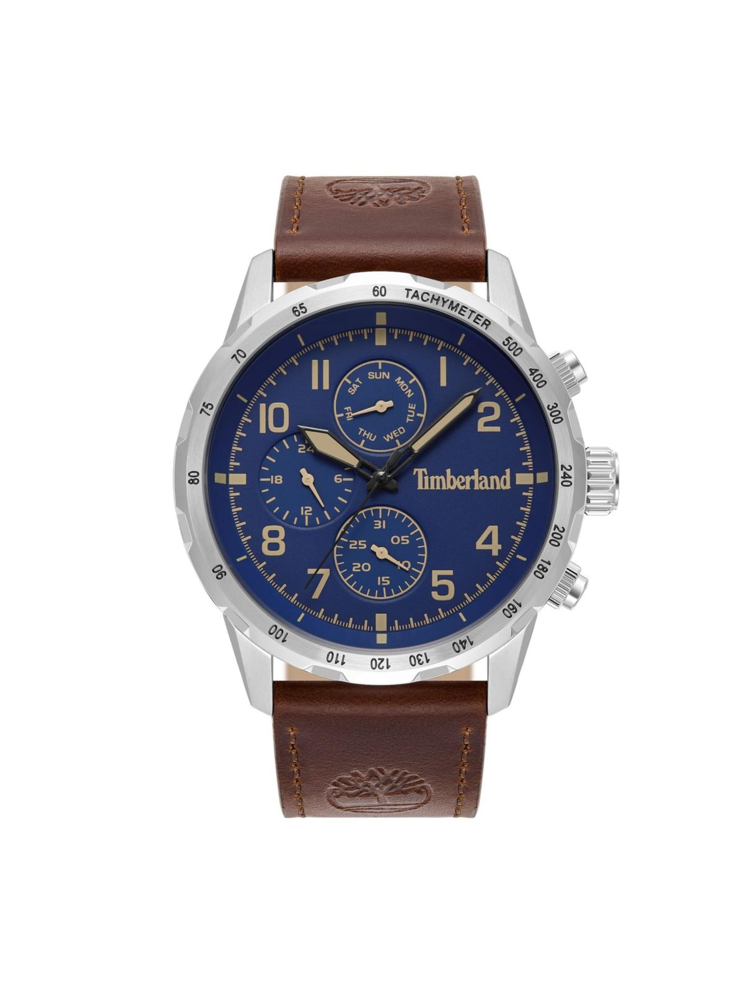 Montre à affichage analogique TIMBERLAND en bleu : devant
