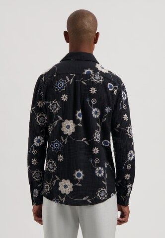 Dstrezzed Regular fit Button Up Shirt 'Aaron' in Black