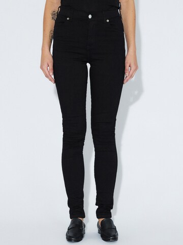 Dr. Denim Tall Slim fit Jeans 'Lexy Tall' in Black: front