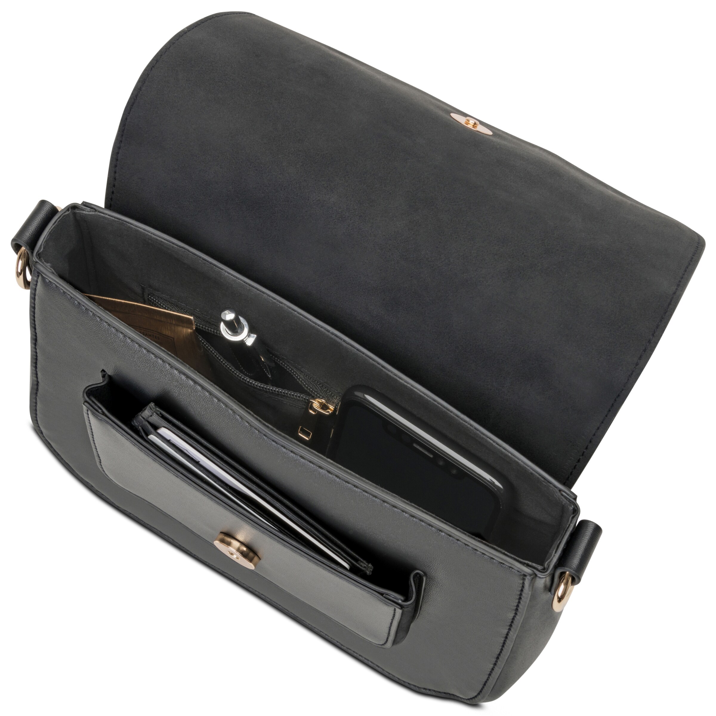 Expatrié - Bolso de hombro 'Louise Medium' en negro