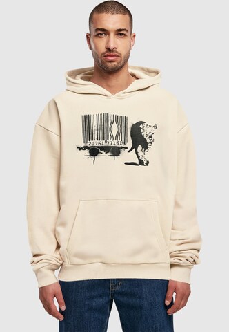 Merchcode Sweatshirt in Beige: Vorderseite