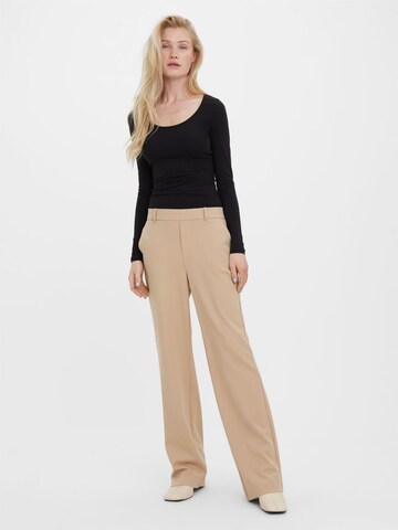 VERO MODA Regular Hose 'Maya' in Braun