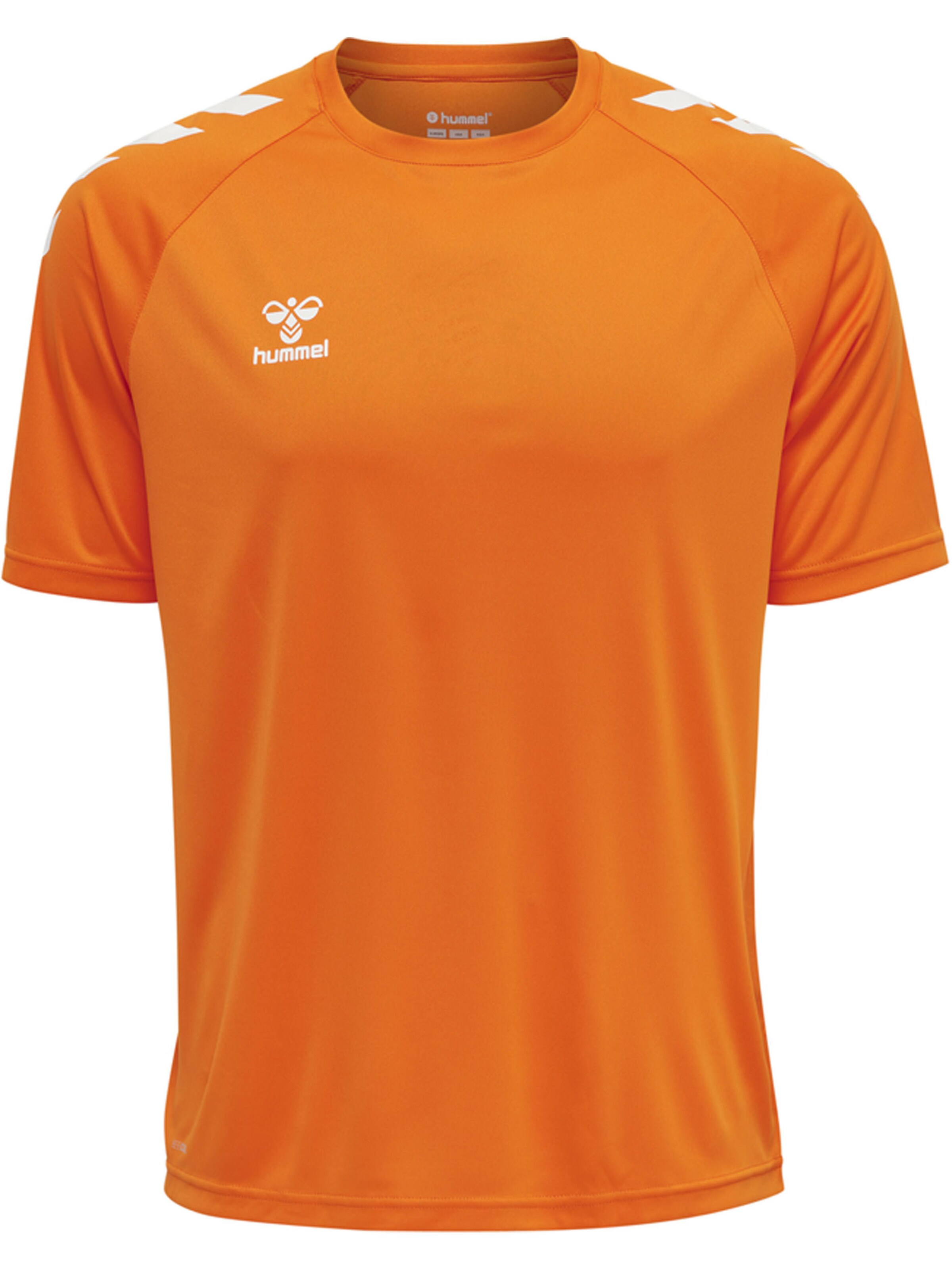 Hummel - Camiseta funcional en naranja: frente