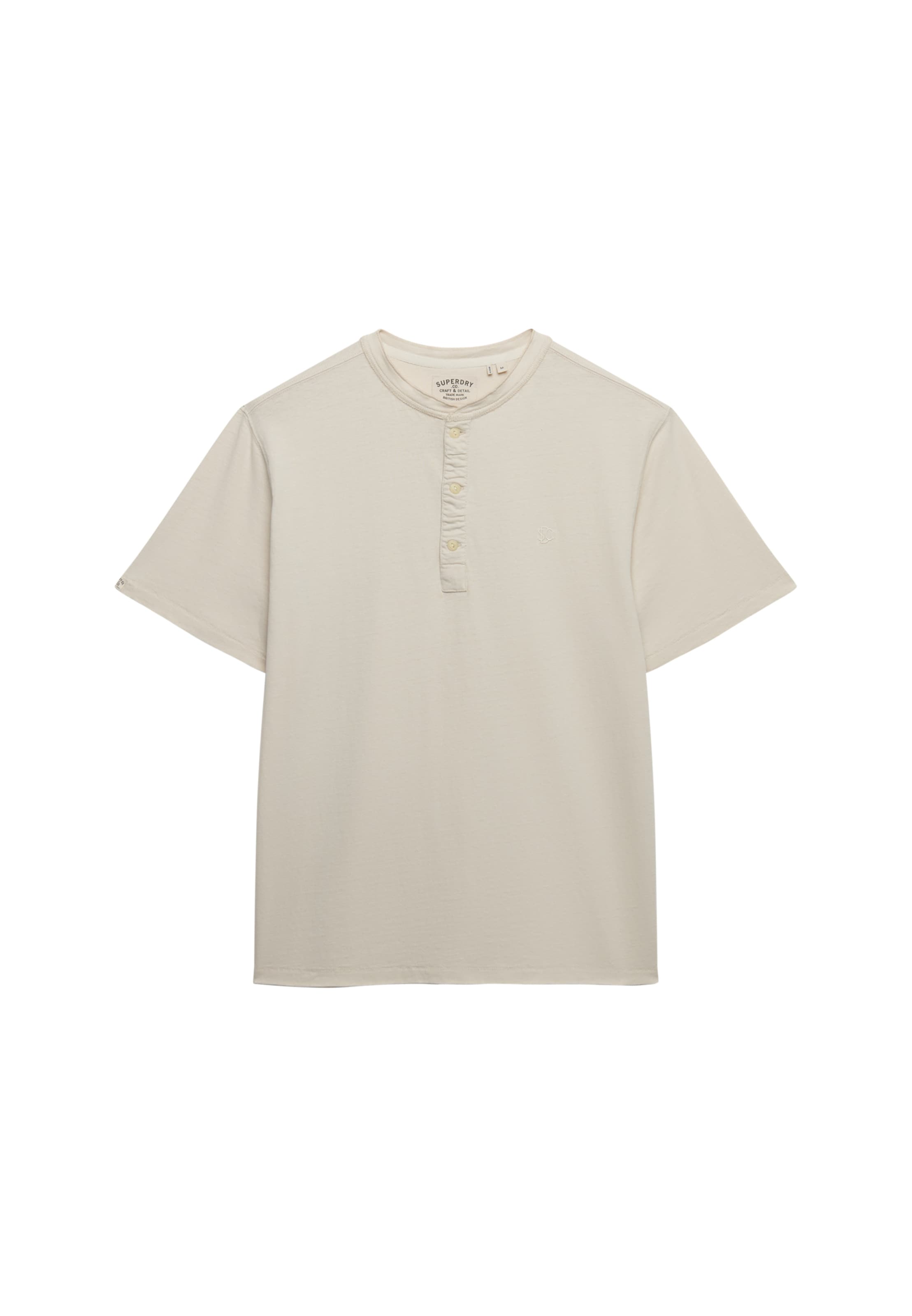 T-Shirt Superdry & Co en beige : devant