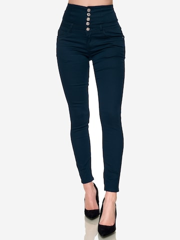 Elara Skinny Jeans in Blue: front