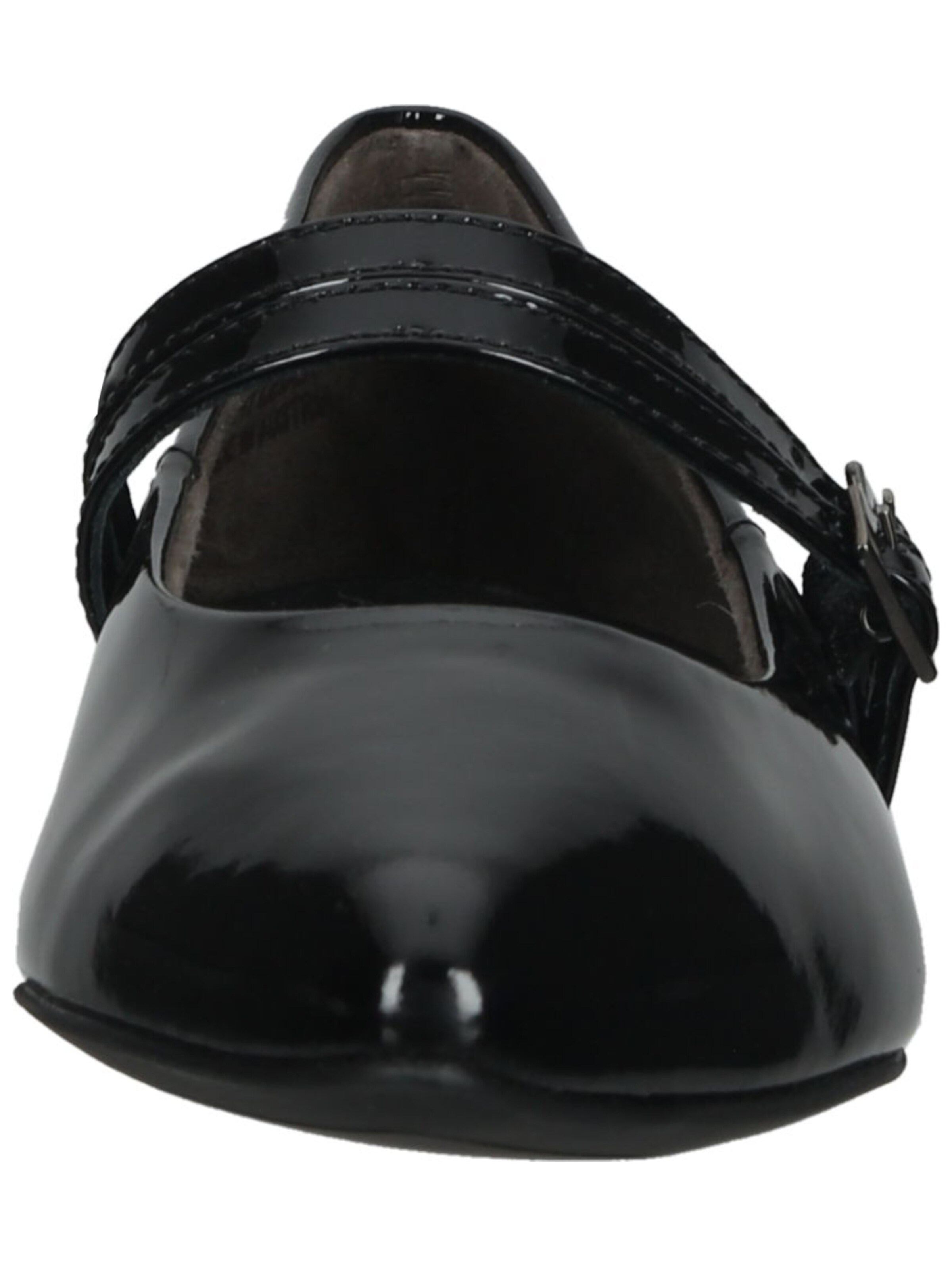 Paul Green Riemchenballerina in Schwarz