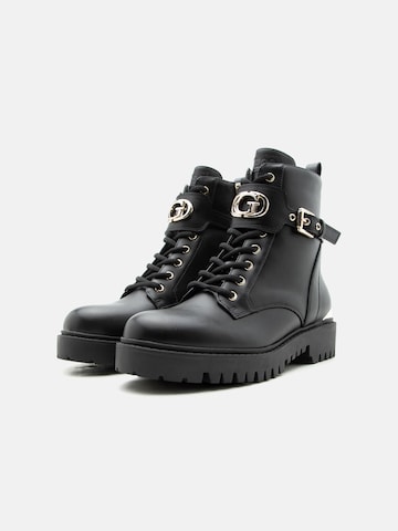 GUESS Lace-Up Ankle Boots 'OLANNA' in Black