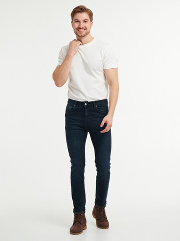 WEM Fashion Tapered Jeans 'Oscar' i blå