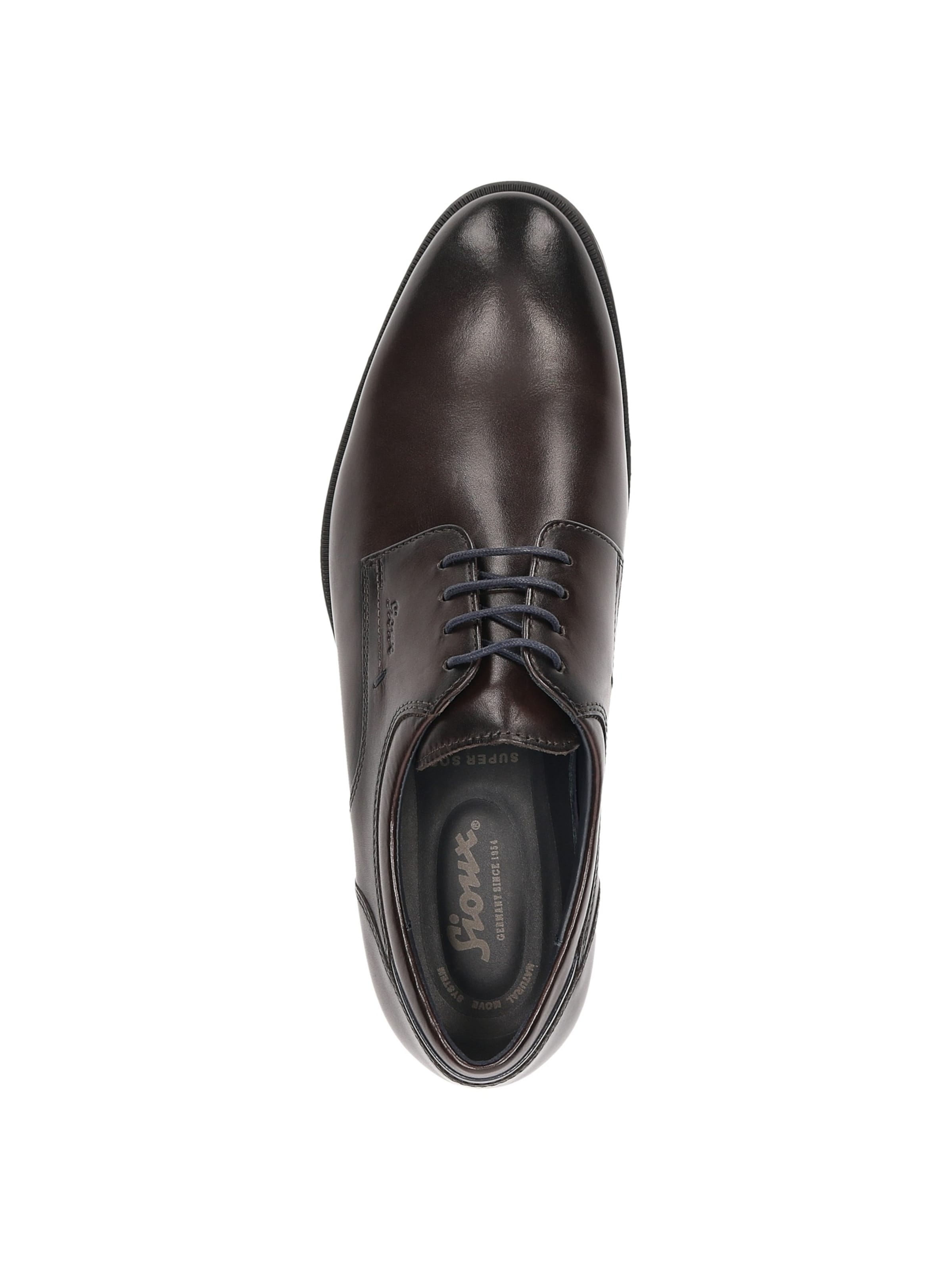 SIOUX Schnürschuh ' Foriolo-707-H ' in Braun