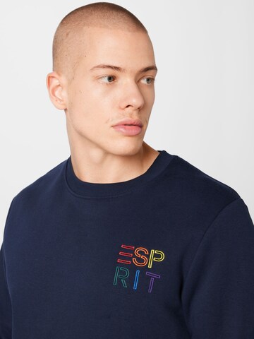 ESPRIT Sweatshirt in Blau