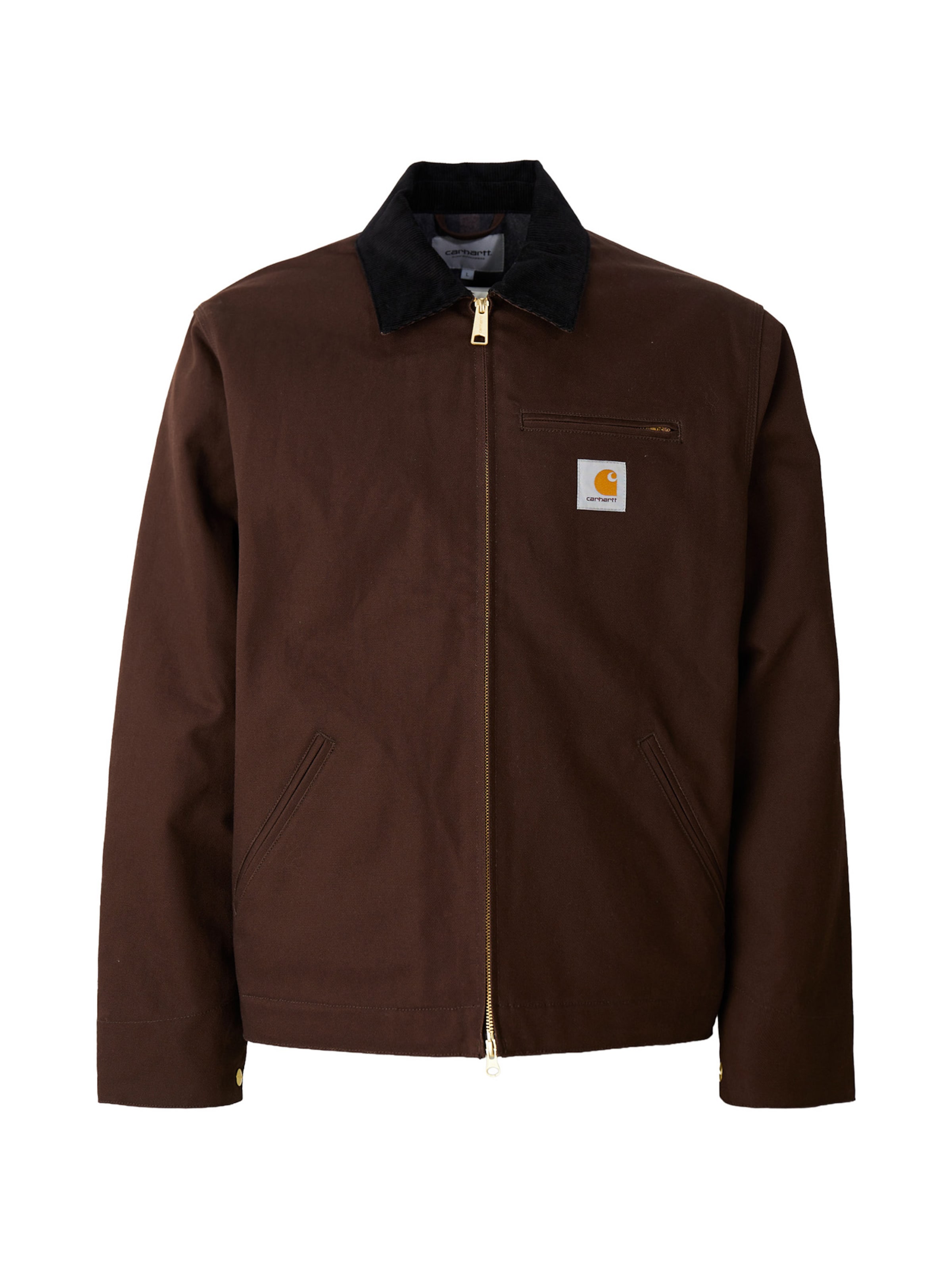 Carhartt WIP Between-season jacket 'Detroit' in S in Cognac, Item view