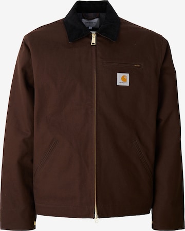 Carhartt WIP Välikausitakki 'Detroit' värissä ruskea: etupuoli