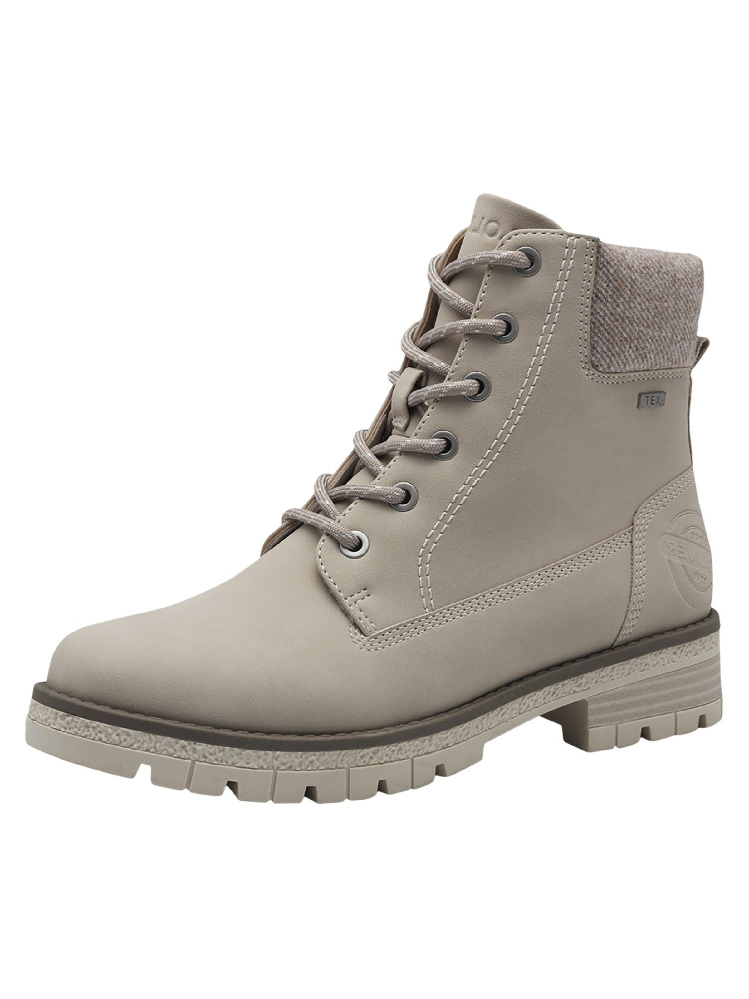 s.Oliver Stiefelette in Beige: Vorderseite