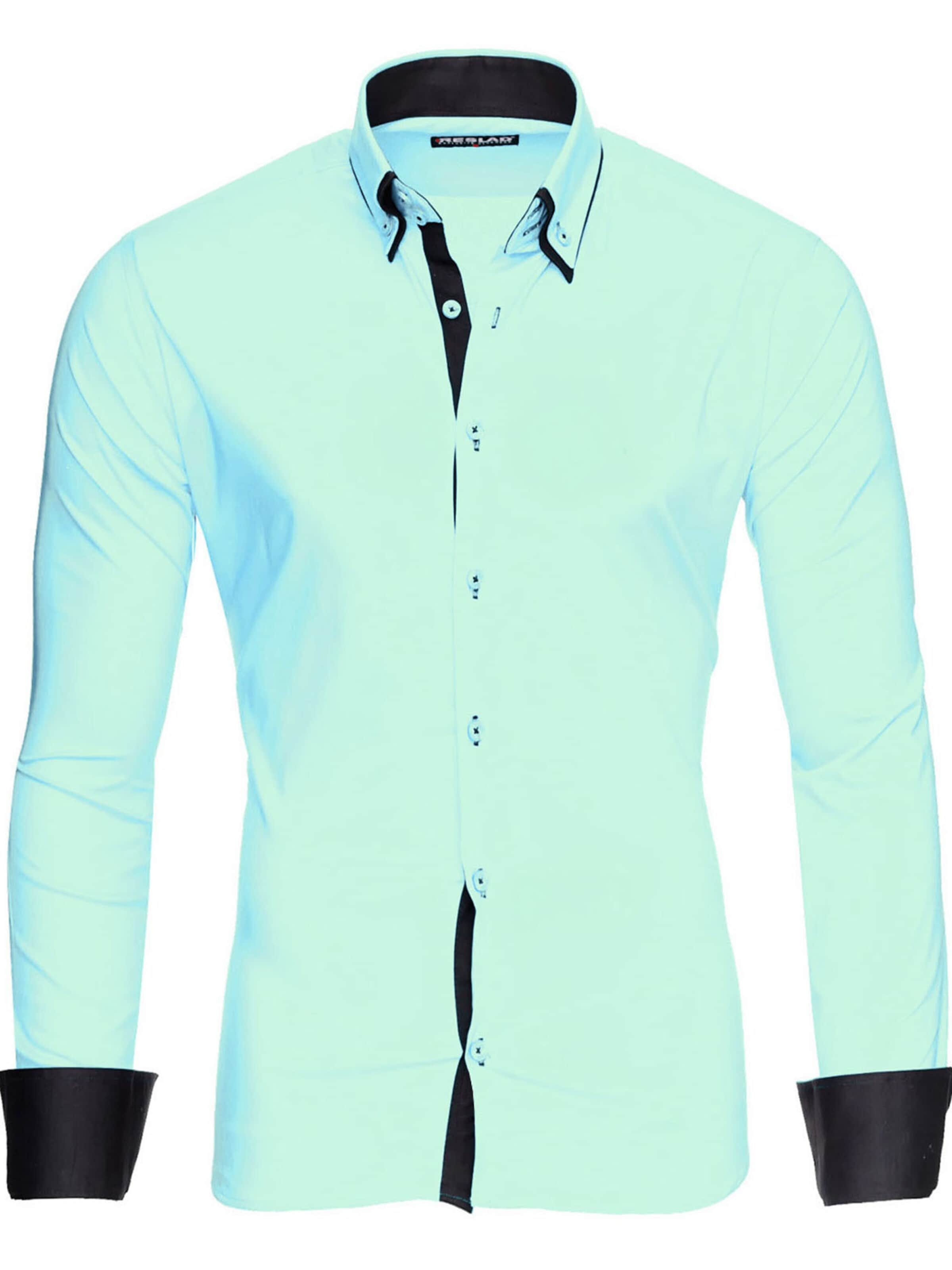 Reslad Button Up Shirt 'RS7050' in Green: front