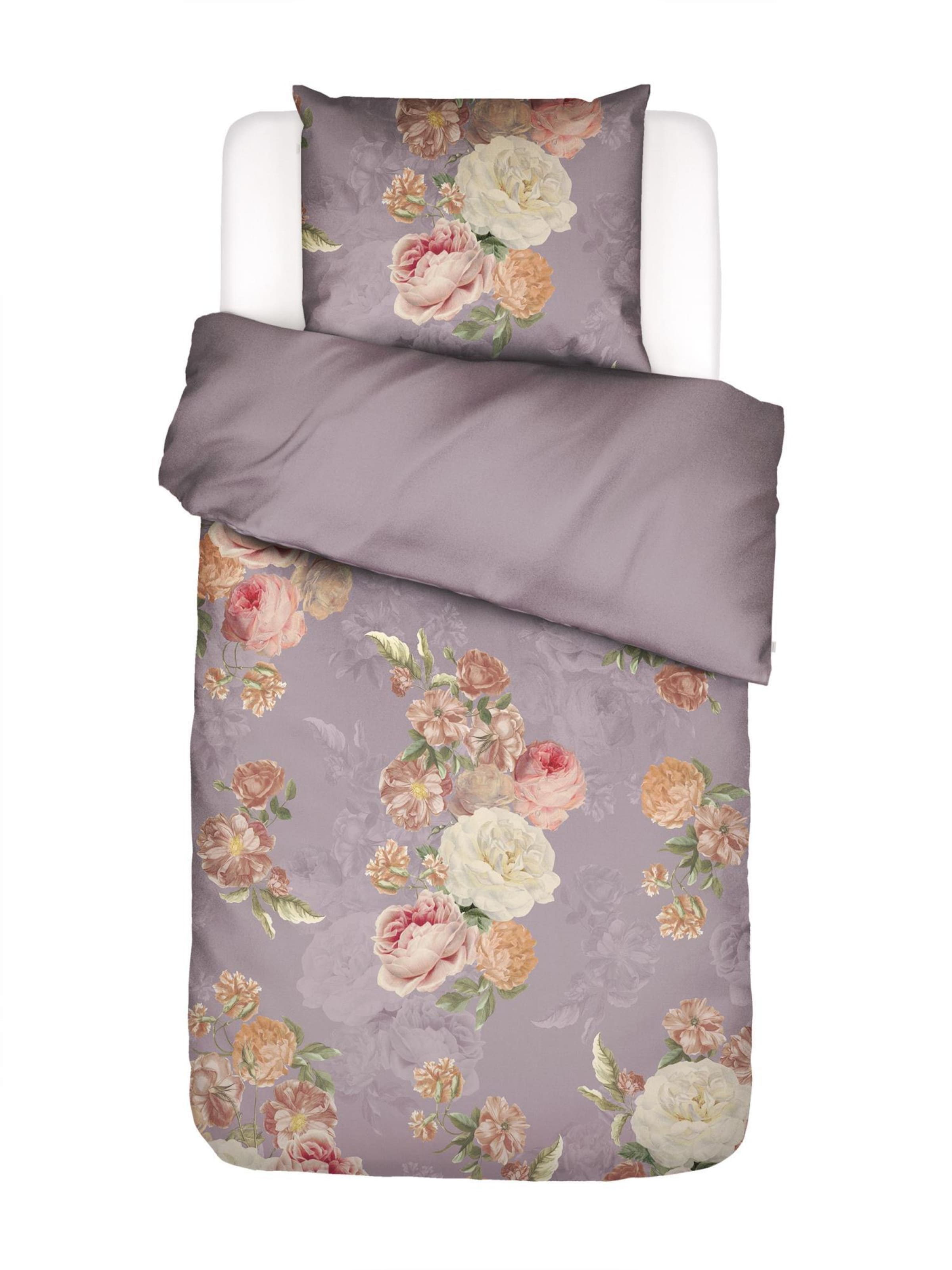 ESSENZA Duvet Cover 'Orianna' in Purple: front