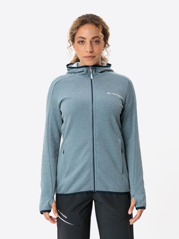 VAUDE Funktionsfleecejacke 'Valsorda' in Blau: Vorderseite