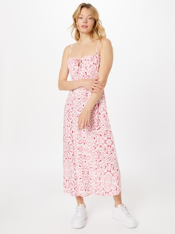 ONLY Καλοκαιρινό φόρεμα 'ALEXA' σε ροζ: μπροστά