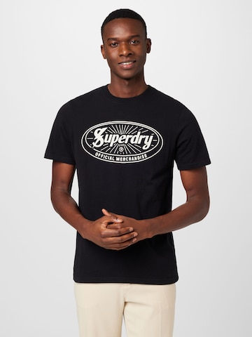 Superdry Paita värissä musta: edessä