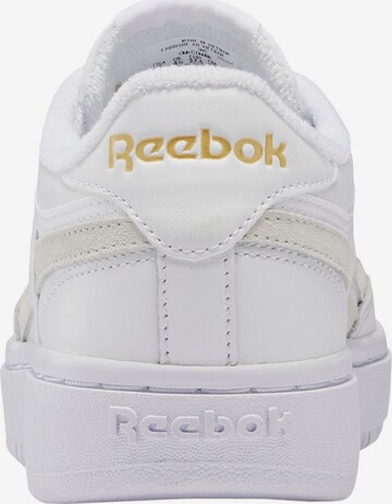 Reebok Platform trainers 'Club C Double' in White