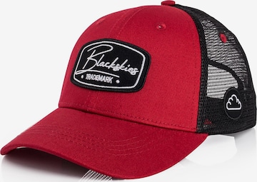 Blackskies Cap 'Race' in Rot: Vorderseite