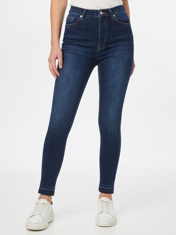 NA-KD Slimfit Jeans in Blau: predná strana