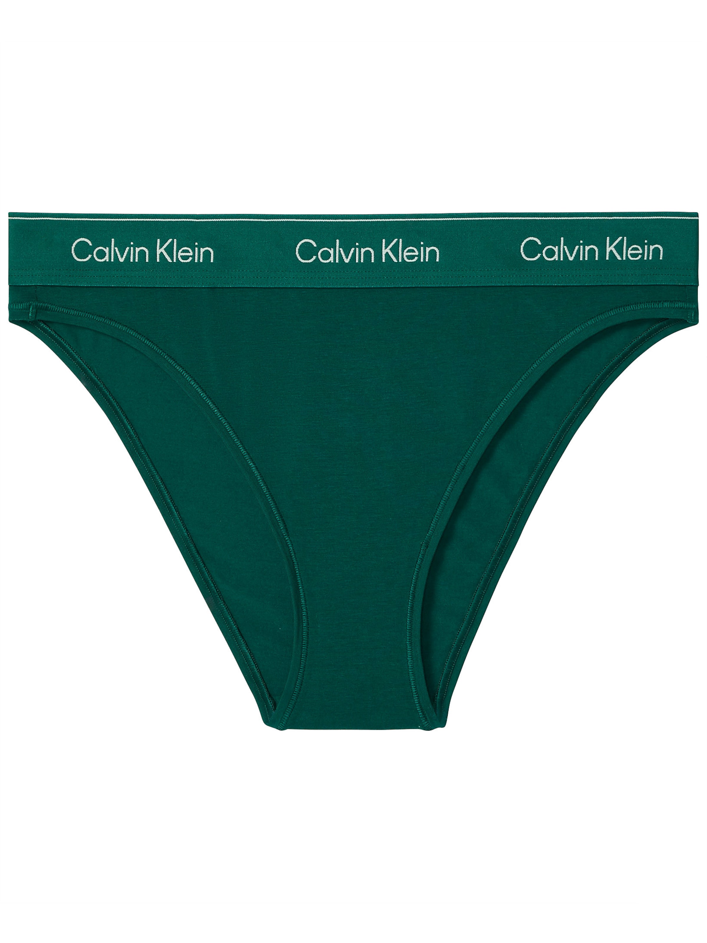 Calvin Klein Slip in Groen: voorkant