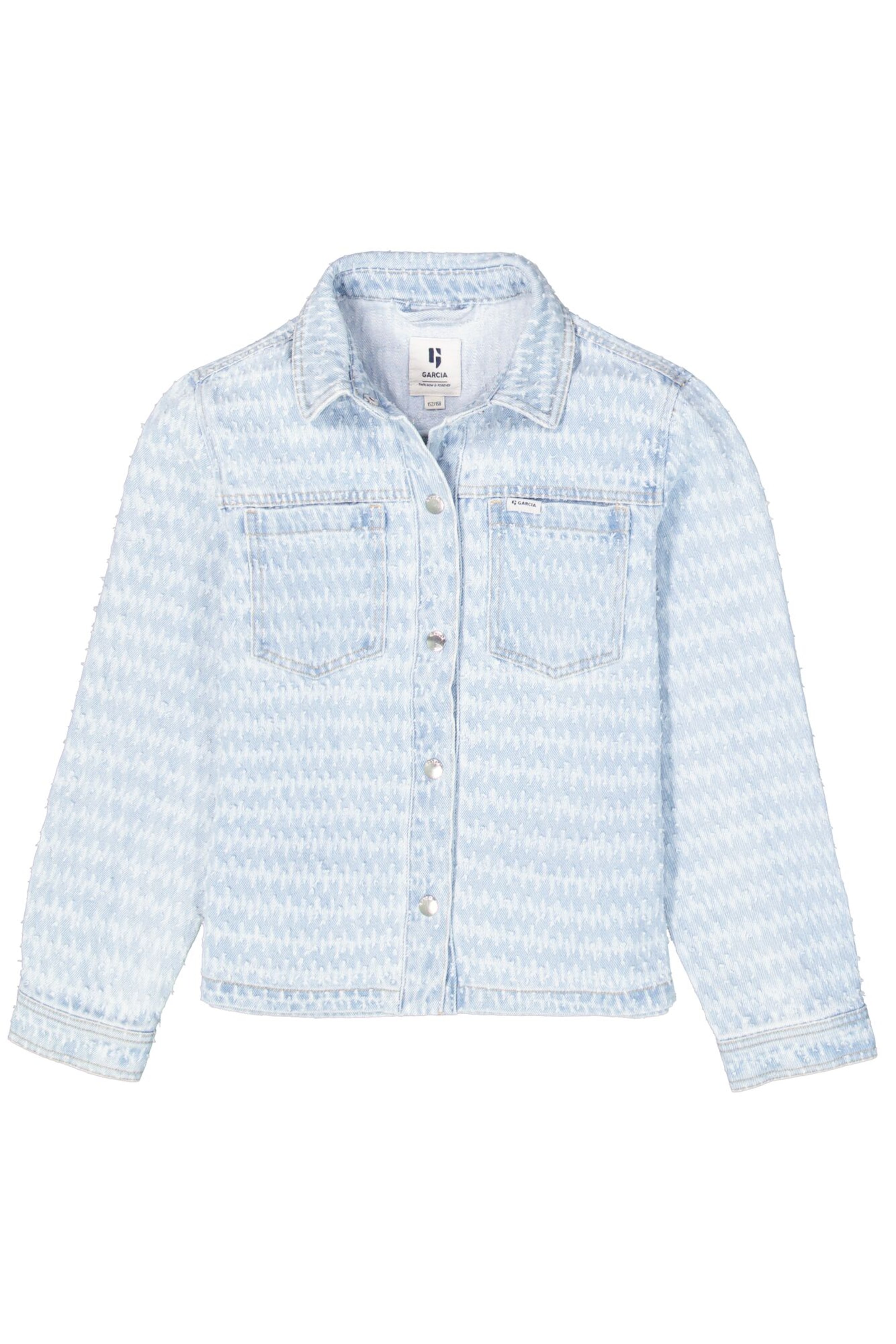 GARCIA Between-Season Jacket in Blue: front