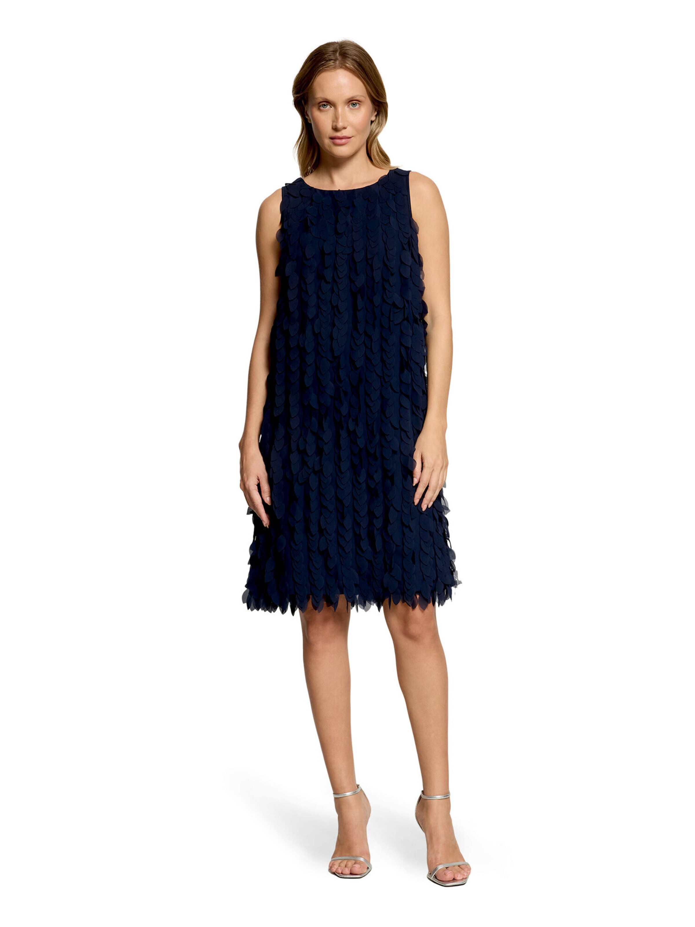 Vera Mont Jurk in Blauw: voorkant